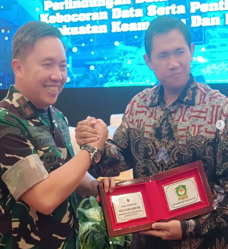 FGD Proyeksi Keamanan Informasi Pribadi yang diadakan oleh Pusat Sandi dan Siber TNI Angkatan Darat (Pussansiad).