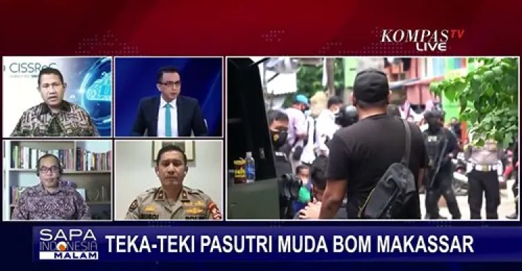 Teka-teki Pasutri Muda, Pelaku Bom Bunuh Diri Gereja Katedral Makassar