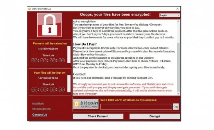 Ransomware WannaCry Serang Indonesia, Begini Cara Menangkalnya
