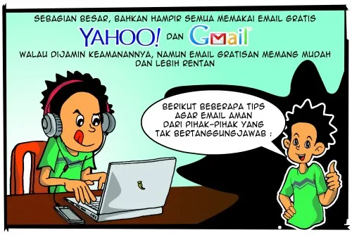 ALBUM FOTO: Tips Mengamankan Email