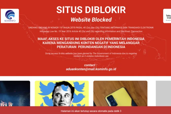 Kominfo Blokir 3 Situs Jual Organ Manusia Usai Kasus Pembunuhan Bocah
