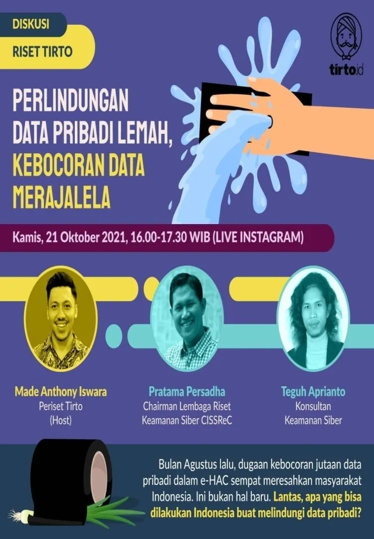 Masalah perlindungan data pribadi di Indonesia