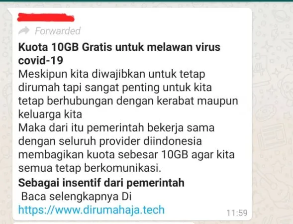 Ahli IT Ungkap Ciri Ponsel Rentan Disusupi Malware Virus Corona