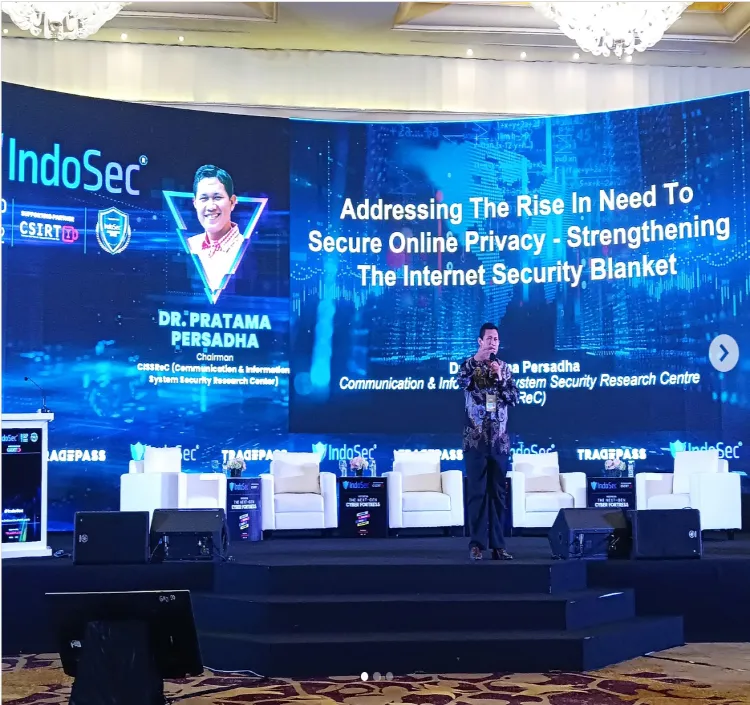 IndoSec 2022 - Addressed the Rise in Need to Secure Online Privacy