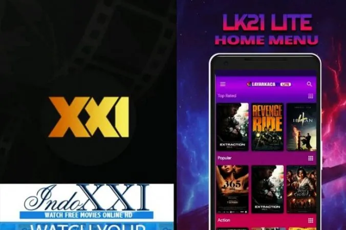 Muncul Aplikasi Streaming Film IndoXXI dan LK21, Kominfo Akan Blokir