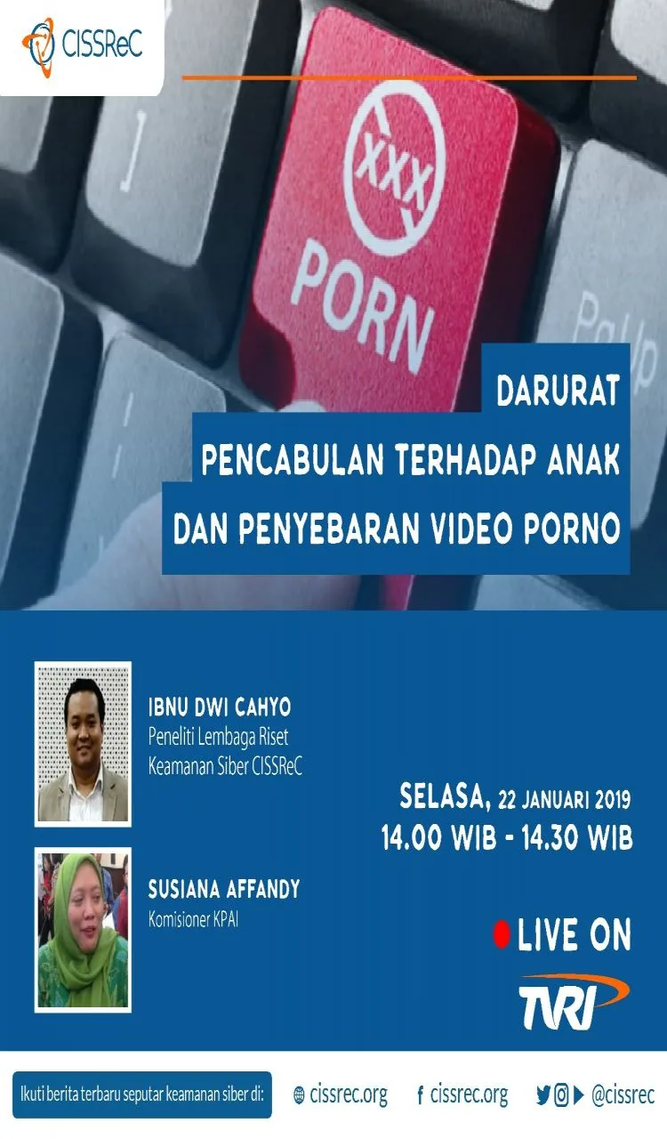Dialog Indonesia Hari Ini TVRI: Darurat Pencabulan Terhadap Anak dan Video Porno