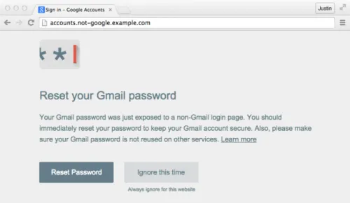 Google Password Alert Bisa Melindungi Pengguna Dari Serangan Phishing